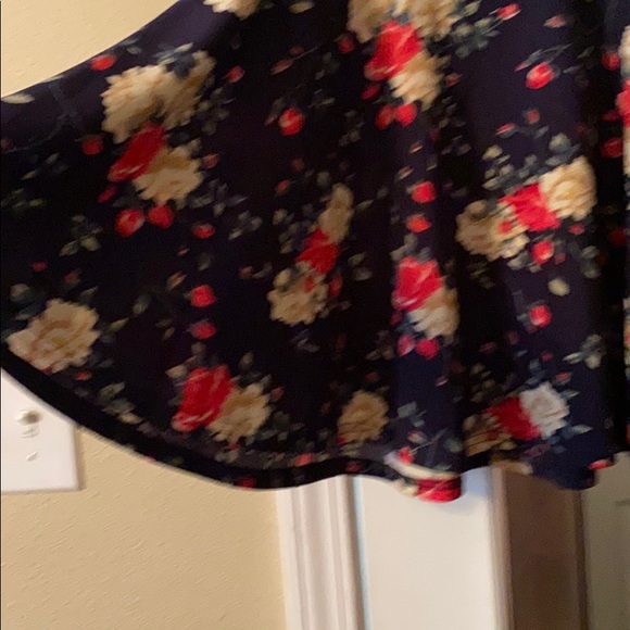 Floral Skater Skirt - Picture 2 of 2